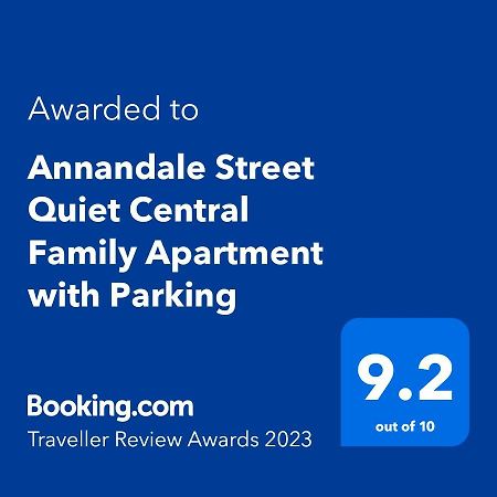 Annandale Street Quiet Central Family Apartment With Parking Edinburgh Eksteriør billede